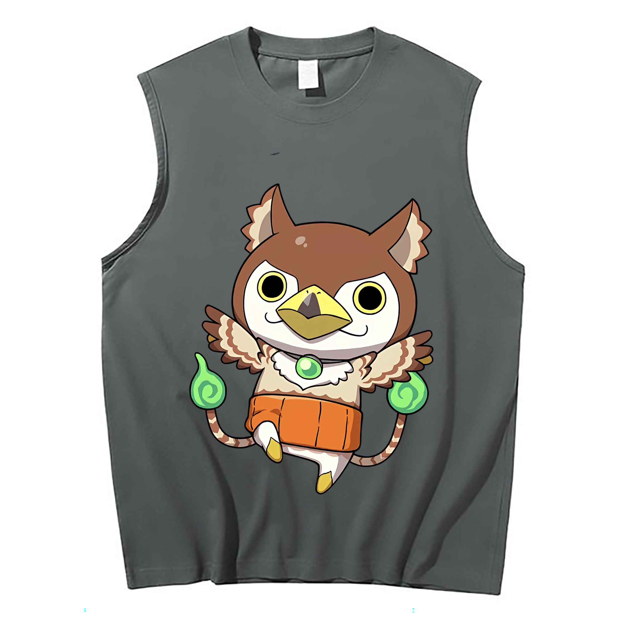 （画像用） 妖怪ウォッチ Yo-kai Watch コットン100％タンクトップ（フロントプリント）